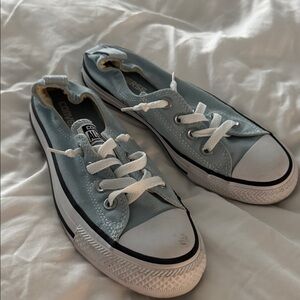Converse Sky Blue Canvas Sneakers